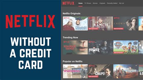 register netflix without credit card